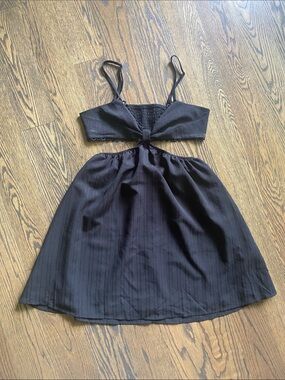Black Cutout Sundress